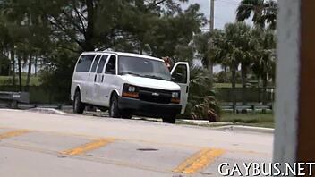 Gay Man Sucks Giant Cock in Porn Video