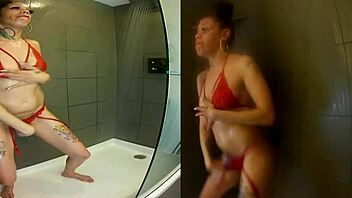 Shower Dildo Fun Explosion!