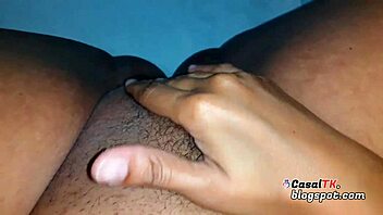 The ebony group couldn't hold back during the intense session