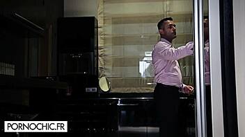 anissa kate, perfect busty sexy wife bent over masturbating with toys cumshot brunette lingerie european tits?