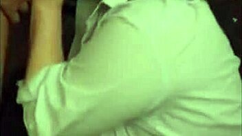 Extreme facial in the shower scene