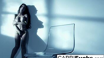 LOOK at CAPRI CAVANNI showing off her ATHLETIC BODY!