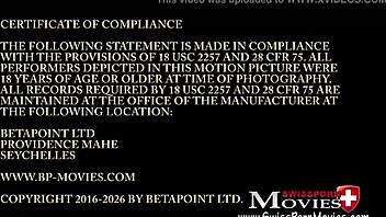 These two teens are giving a sloppy blowjob and playing with cum