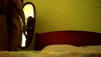 Want to see this Latina bent over for blowjob?