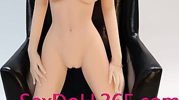 Teenage sex doll with big boobs and pussyfucking