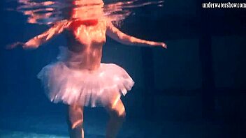 i can't stop staring at underwater teen Bulava Lozhkova's big boobs and ass