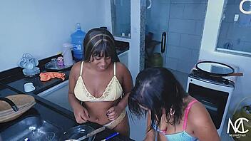 Is this homemade outdoor blowjob with Brazilian Janineindia the hottest interracial yet?