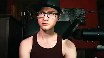 Stepbro forced to watch Gabbie Carter's big tits during solo play