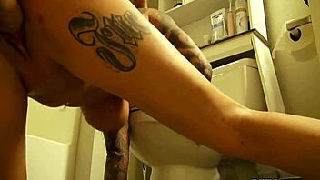 Busty blonde gets tattooed pawg in doggystyle by well-endowed BC