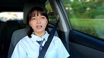 Japanese teen Sumire's passionate encounter with J: Squirting nipples and intense orgasm