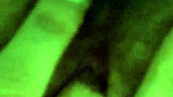 Sexy dancer plays with her pussy while dancing on stage