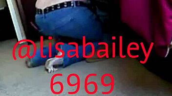 the redhead milf at home deepthroats a massive black cock, choking and gagging