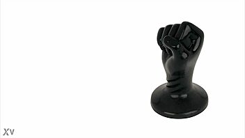 introducing the fist plug for anal play