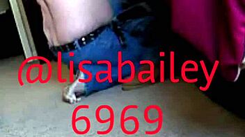 the redhead milf at home deepthroats a massive black cock, choking and gagging