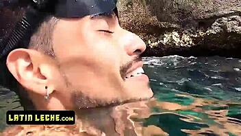 snorkeling turns to hardcore fucking underwater