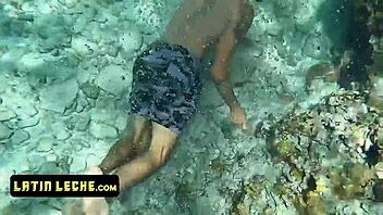 snorkeling turns to hardcore fucking underwater