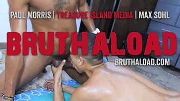 Hardcore Bareback Action with Monster Cock in Tight Bubble Butt