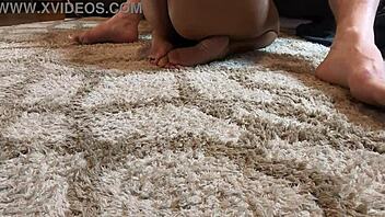 Mandy Mynxx's hardcore foot fetish and oral sex video