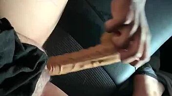 Fucked at carwash with cum 😏