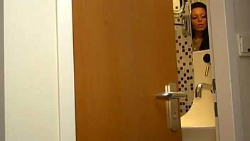 European amateur teen with tattoos and big cock in role play