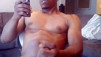 black master strokes big dick for cum edge play