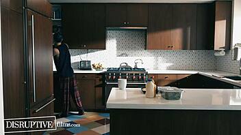 Disruptivefilms - Hot Latino slams creepy landlord Brandon Anderson hard!