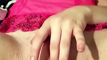 sexy redhead playing with herself