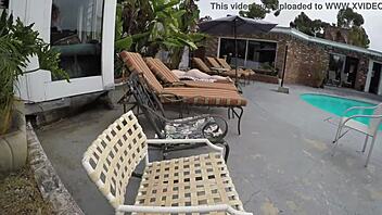 She says it's a little outdoor fun, but she's flashing her nude body in public