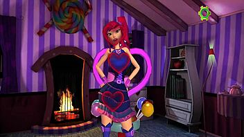 Zuzu la perra del juego anime hentai bitch