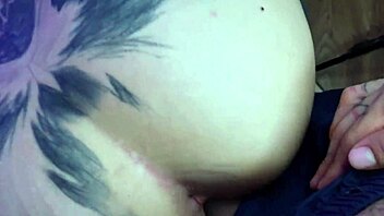 Curly-haired babe pleasures herself to ease her stepbrother's arousal
