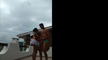 Lucao and Lunna Vaz Have Complete Sex at Carnival Party