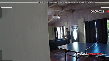 babysitting slut heads to bruno's for rough banging with the group