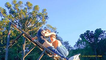 Fucking Hard On Motorcycle Track