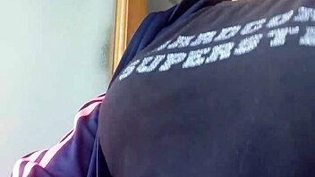 sexy blonde smoking fetish model