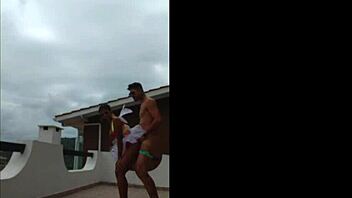 Lucao and Lunna Vaz Have Complete Sex at Carnival Party