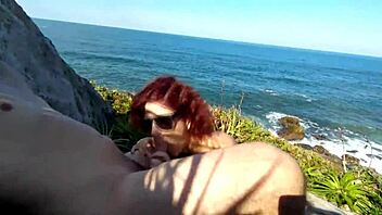 uhh, can't believe this busty babe fucked me outdoors!