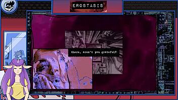 Sinfully Weird Anime Game With Brunette And Monster