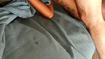 Ebony amateur enjoys facial and oral attention from Kevin