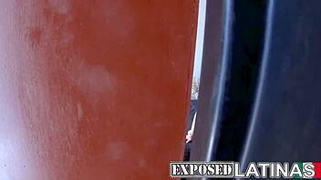 Busty Latina Neighbor Asks For Webcam Help