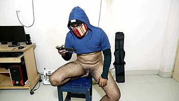 Watching My Cock Close Up In Detailed View