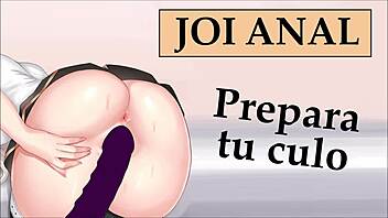Joi anal challenge in Spanish with wild orgasms included!