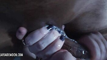 jade's wet interracial pov blowjob on big black cock