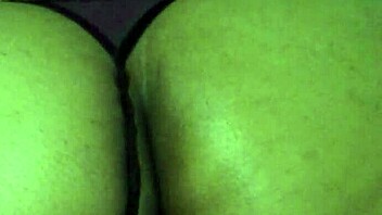 Wife passionately explores ass with toys and fingers