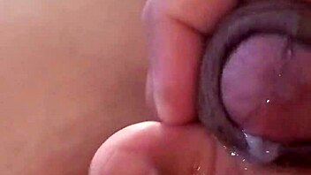 i'm masturbatin' my cock to cumshot