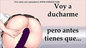 Joi anal challenge in Spanish with wild orgasms included!