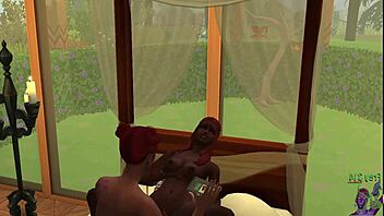 threesome with brunettes anal group