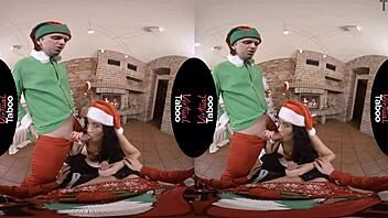 Virtual taboo where I badly need a shaved brunette slut for blowjob