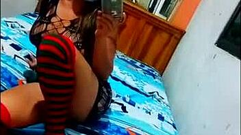 Amateur Asian girl seeks Christmas Day sex and cumshot