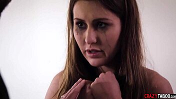 Virgin teen 18+ seduced by bullies into wild hairy pussy action