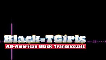 BLACK TGIRL MARI MASTURBATES TATTOOED COCK